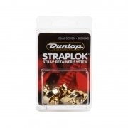 DUNLOP Dual Design Strap Lock Gold 던롭 듀얼 디자인 기타 베이스 스트랩 락 골드 (SLS1034G)